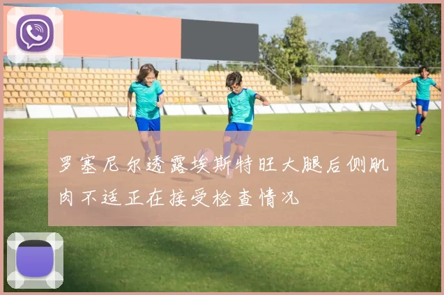 罗塞尼尔透露埃斯特旺大腿后侧肌肉不适正在接受检查情况
