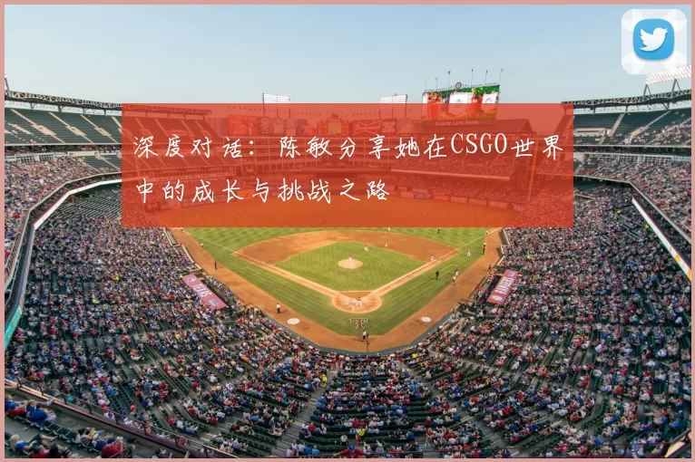 深度对话:陈敏分享她在CSGO世界中的成长与挑战之路