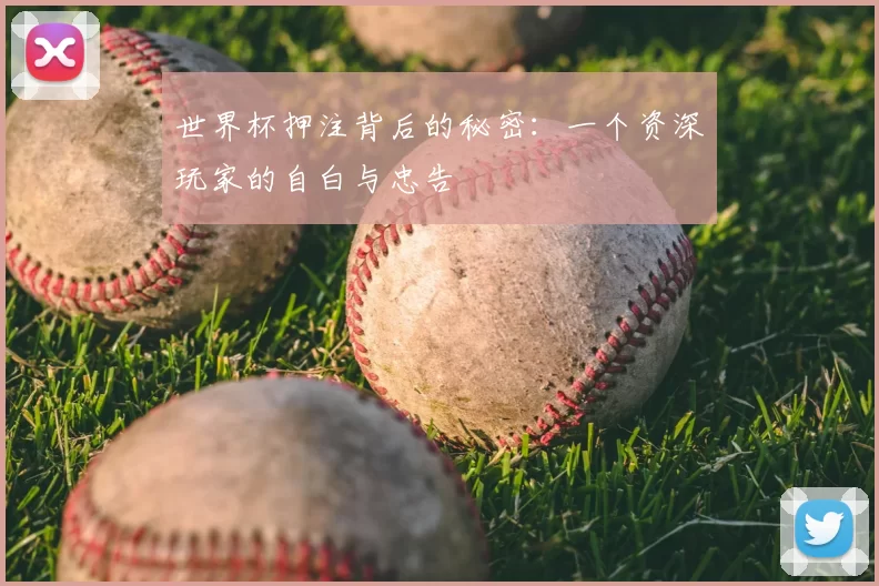 世界杯押注背后的秘密:一个资深玩家的自白与忠告