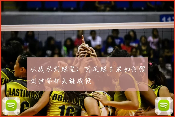 从战术到球星：听足球专家如何预测世界杯关键战役